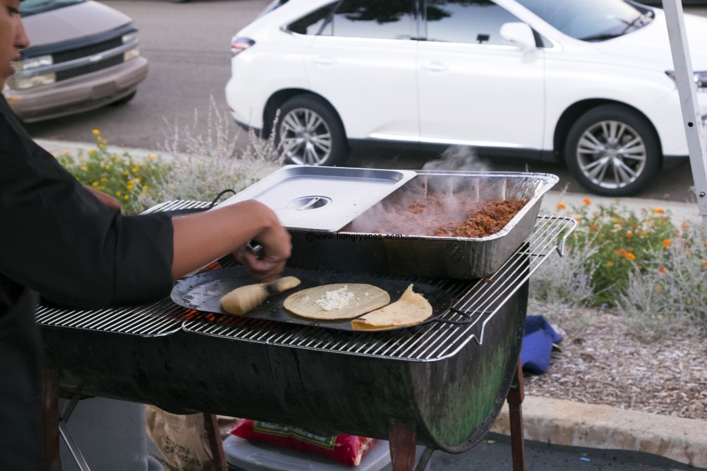 Grilling tacos