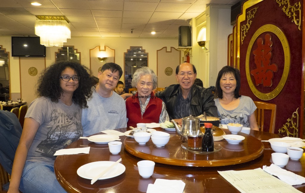 Mari, Auntie, Frank, Judy