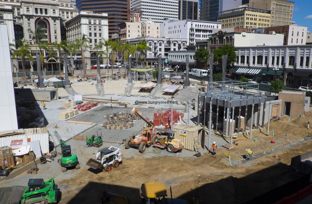 Act II: Horton Plaza fountain and park