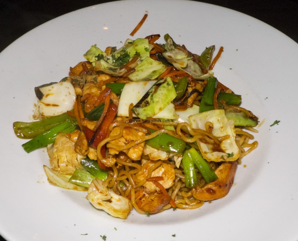 Chicken yakisoba