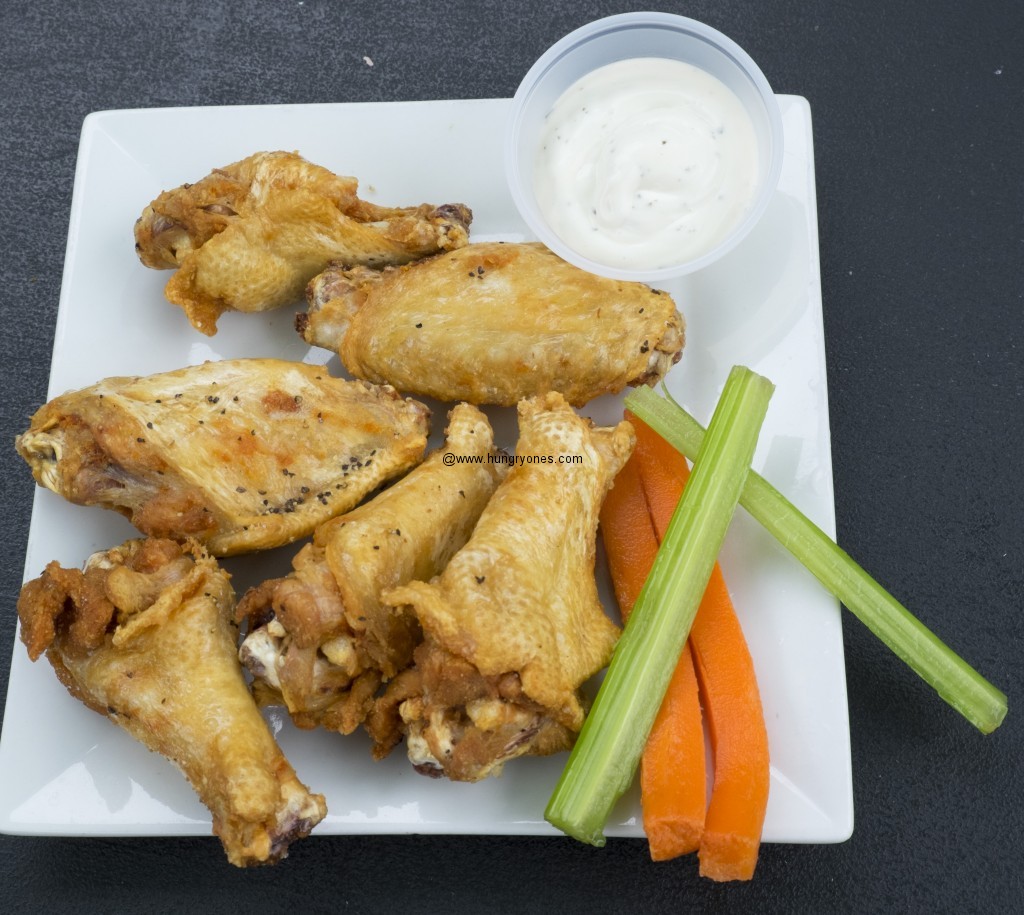 Salt and pepper wings.