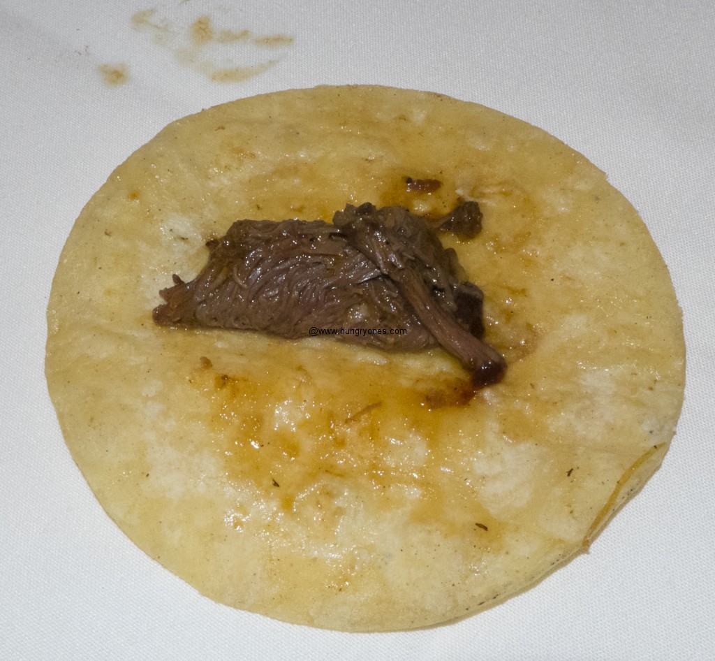 Beef short rib taco.