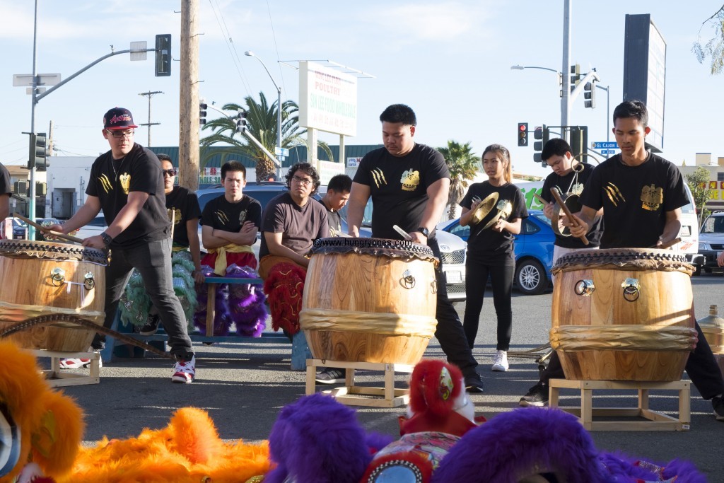 Music for the lion dance