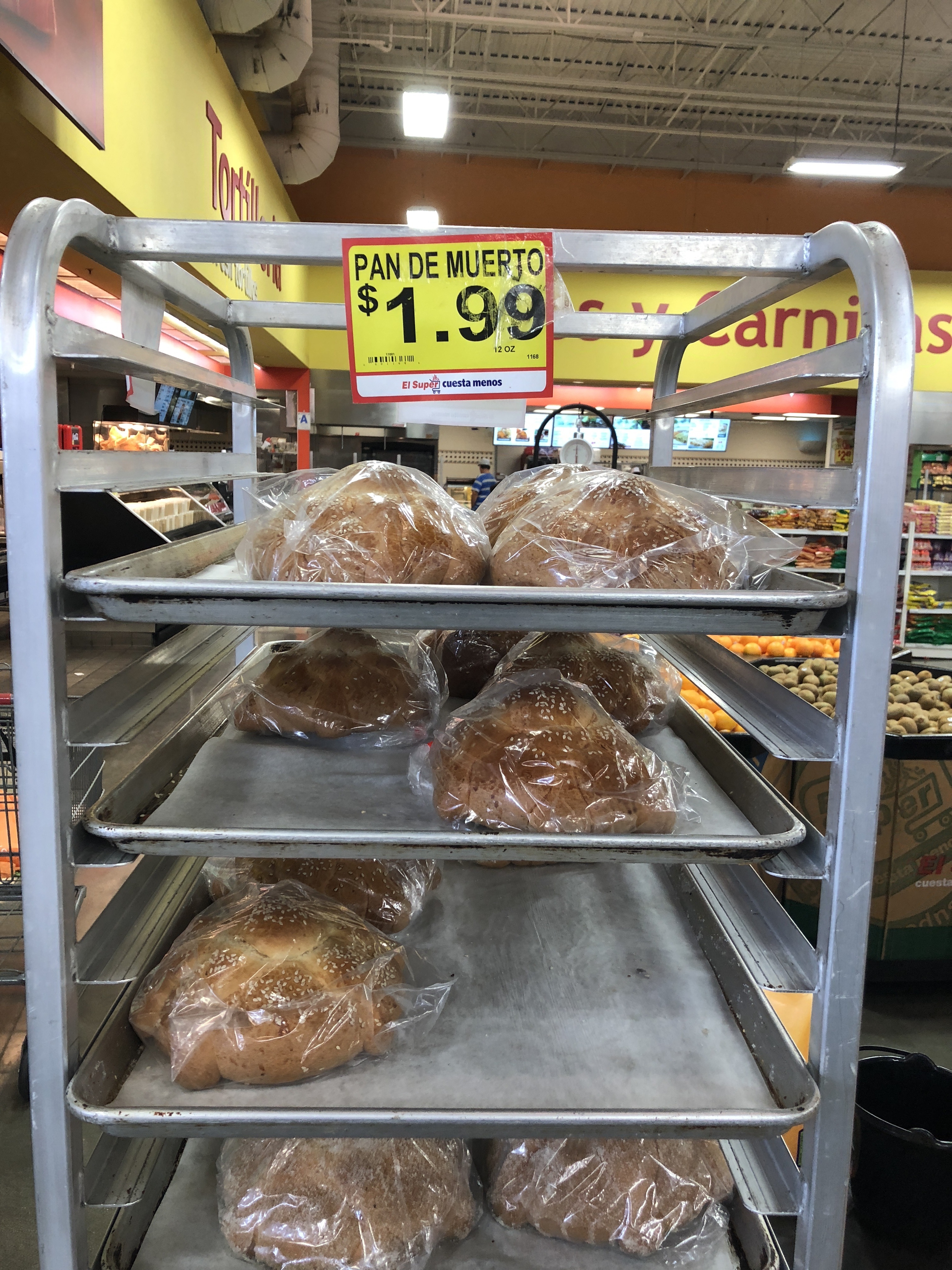 Day of the Dead bread @ El Super - 4421 University Ave  -  Food Blog