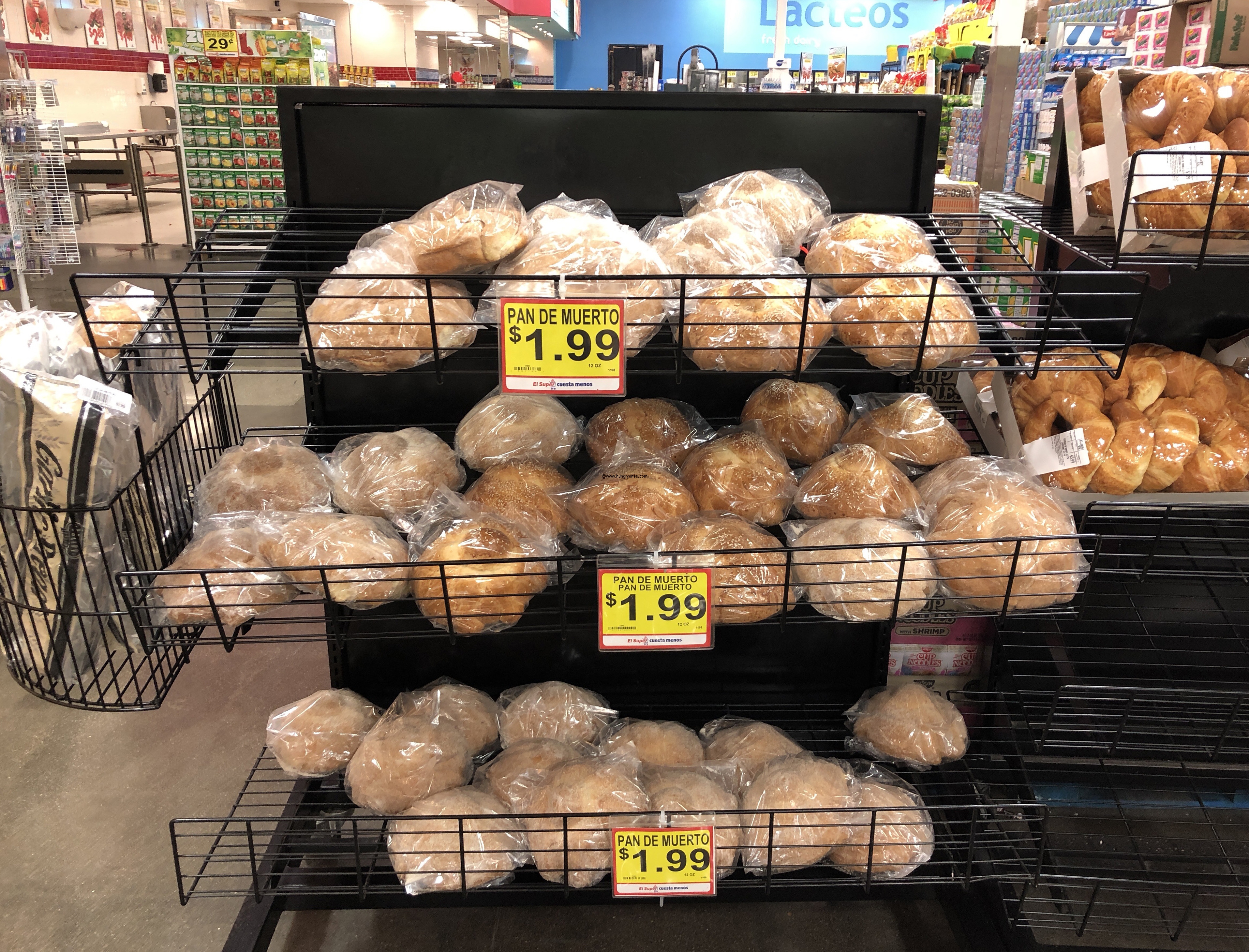 Day of the Dead bread @ El Super - 4421 University Ave  -  Food Blog
