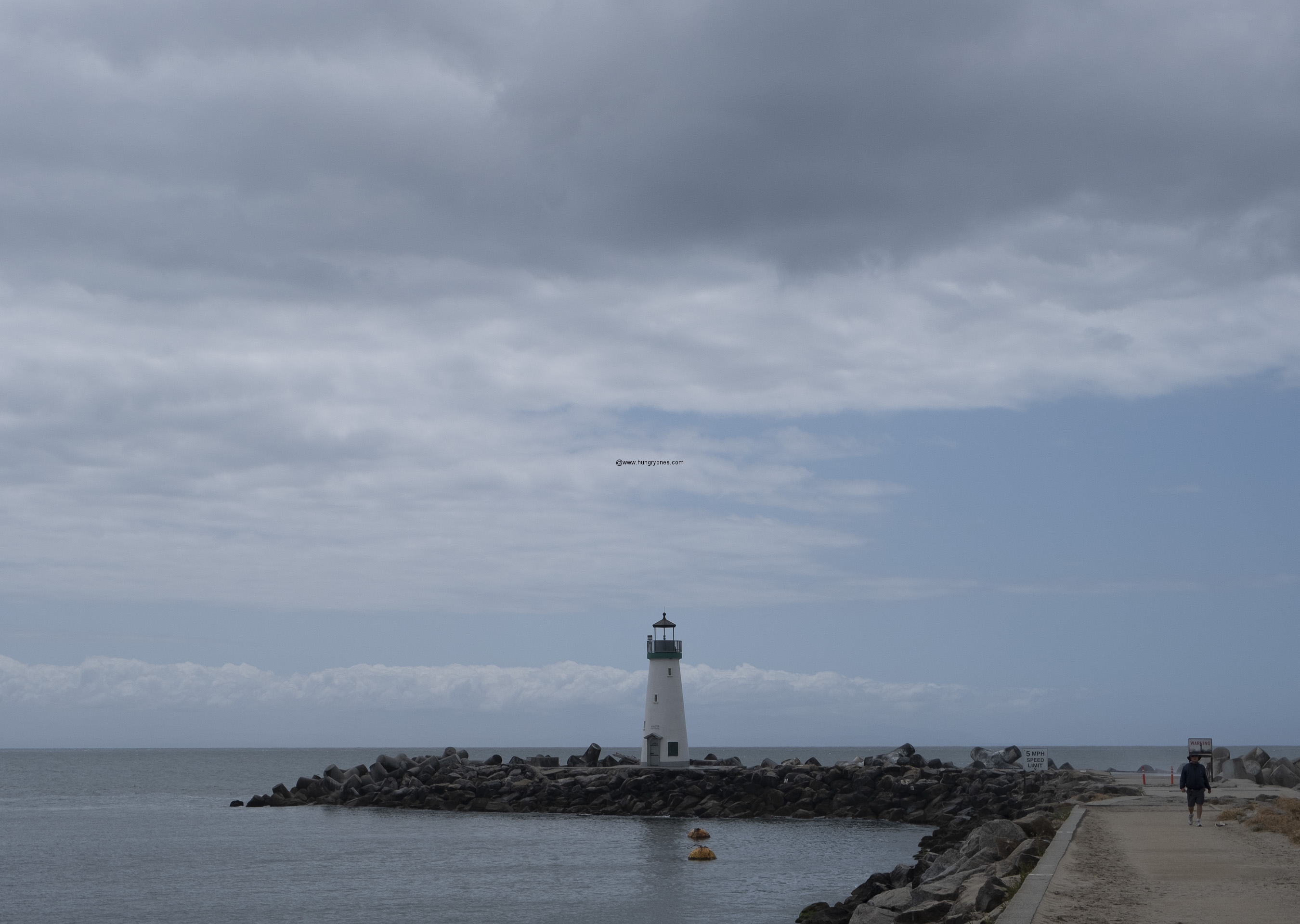 Santa Cruz Breakwater Walton Lighthouse Hungryones Food Blog