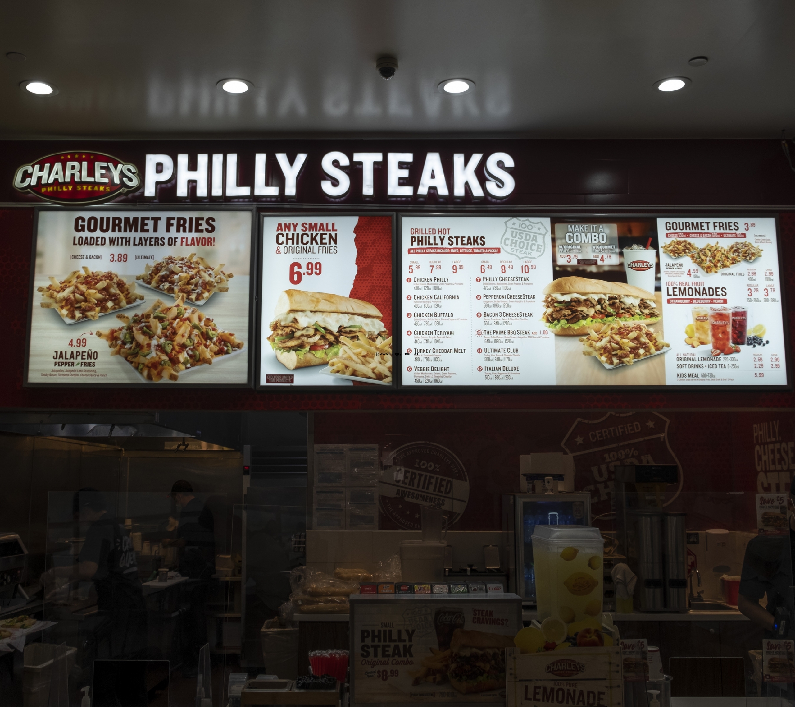 Charley's Philly steaks at fashion valley mall in San Diego, California -  BizBuySell